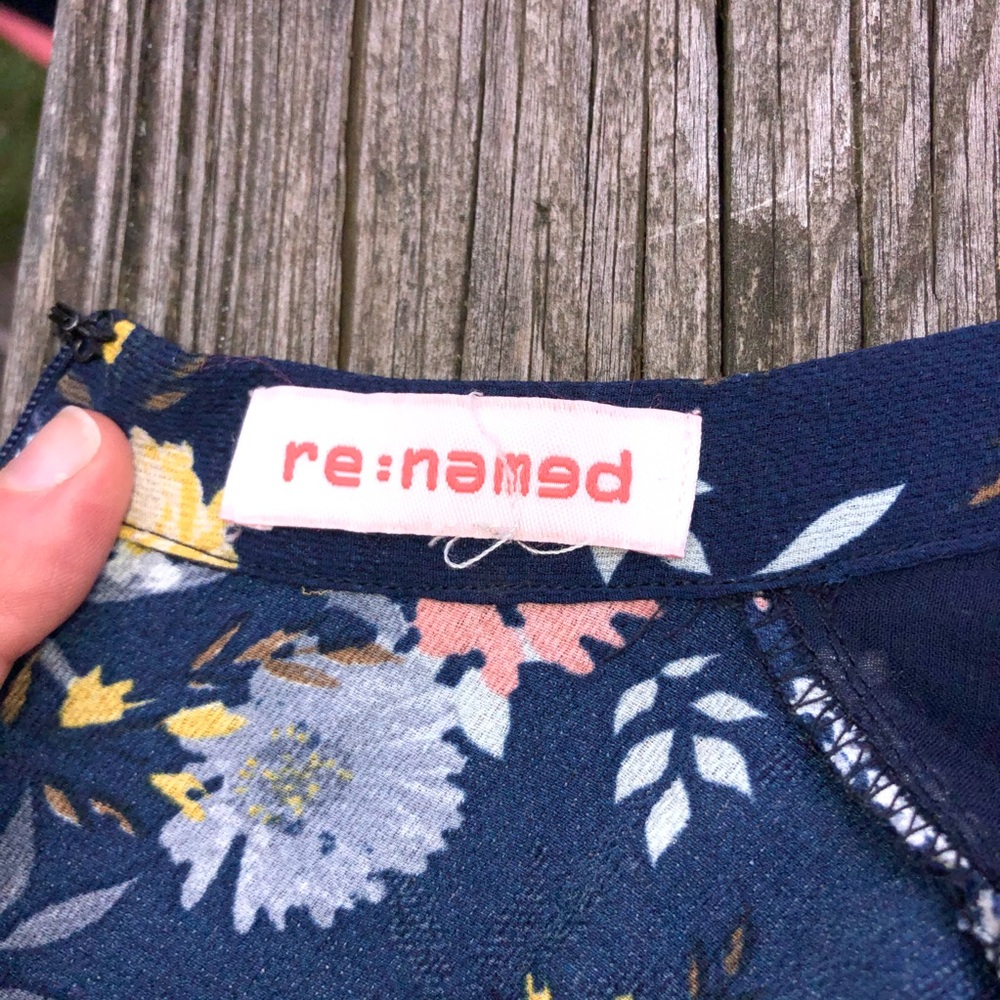 Renamed floral front tie fit and flare dress! - Picture 5 of 6